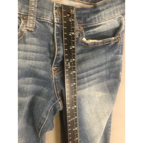 Aeropostale Jegging Skinny Stretch  Denim Blue Jeans Women’s Size 0-Short - Picture 3 of 5